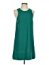 Tildon 100% Polyester Solid Teal Casual Dress Size XS - photo 1
