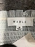 Mable 100% Cotton Silver Sleeveless Top Size M - photo 7