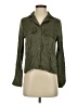 T Tahari Green Long Sleeve Blouse Size S - photo 1