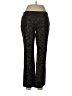 Insight Animal Print Black Casual Pants Size 12 - photo 1