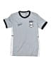 Nike 100% Polyester Silver Short Sleeve T-Shirt Size M (kids) - photo 1