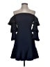 BCBGMAXAZRIA 100% Polyester Blue Cocktail Dress Size 0 - photo 1