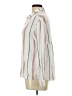 Unbranded Stripes Ivory Long Sleeve Blouse Size L - photo 5