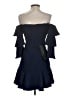 BCBGMAXAZRIA 100% Polyester Blue Cocktail Dress Size 0 - photo 2