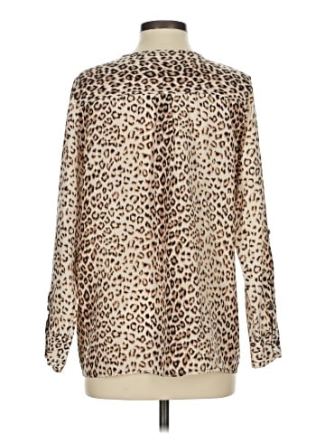 Equipment Long Sleeve Blouse (view 2)