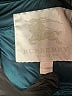 Burberry 100% Polyester Argyle Green Black Puffer Jacket Size 8 - photo 7
