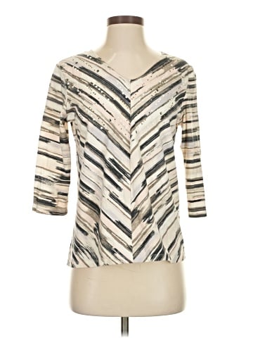 Onque Casuals 3/4 Sleeve Top (view 1)