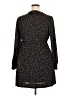 POPSUGAR 100% Polyester Black Casual Dress Size XL - photo 2