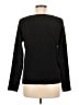 Elie Tahari Black Long Sleeve Top Size L (estimated) - photo 2
