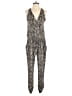 Veronica M. Paisley Gray Jumpsuit Size S - photo 1