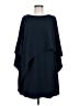 Halston Heritage 100% Polyester Blue Poncho Size 8 - photo 1