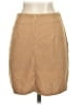 Shein 100% Polyester Solid Tan Casual Skirt Size XS - photo 2