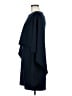 Halston Heritage 100% Polyester Blue Poncho Size 8 - photo 5