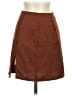 Shein Solid Brown Casual Skirt Size 2 - photo 1