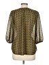 Ezra Yellow 3/4 Sleeve Blouse Size L - photo 2