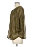 Ezra Yellow 3/4 Sleeve Blouse Size L - photo 5