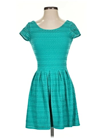 Aqua Casual Dress (view 1)