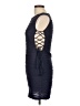 Shein 100% Polyester Blue Cocktail Dress Size L - photo 5