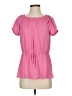 Ann Taylor Pink Short Sleeve Blouse Size XXS - photo 1