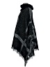 Yaira 100% Acrylic Black Poncho One size - photo 5