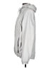Calvin Klein 100% Polyester Solid Silver Windbreaker Size L - photo 5