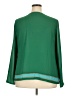 M by Marc Bouwer 100% Polyester Green 3/4 Sleeve Blouse Size XL - photo 2