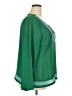 M by Marc Bouwer 100% Polyester Green 3/4 Sleeve Blouse Size XL - photo 4