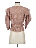 The Kooples Brown Short Sleeve Blouse Size Sm (1) - photo 2