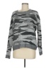 Crew Knit Wear Camo Gray Pullover Sweater Size M - photo 1
