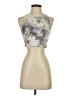 Mono b Gray Sleeveless Top Size S - photo 1