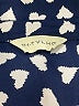 11.1. Tylho 100% Rayon Blue 3/4 Sleeve Blouse Size M - photo 7
