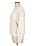 Lefties Solid Ivory Sweatshirt Size L - photo 5