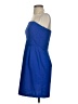 Naven 100% Polyester Solid Blue Cocktail Dress Size 4 - photo 5