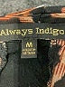 Always Indigo Black Kimono Size M - photo 7