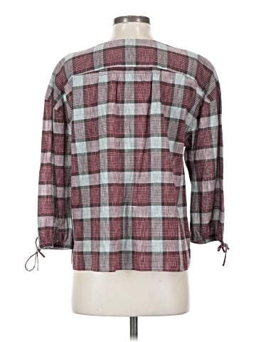 Madewell 3/4 Sleeve Blouse (view 2)