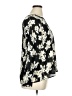 Maurices 100% Polyester Black 3/4 Sleeve Blouse Size XL - photo 4