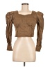 Ame Brown 3/4 Sleeve Blouse Size M - photo 1