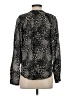 Joie 100% Viscose Animal Print Black Long Sleeve Blouse Size S - photo 2