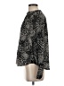 Joie 100% Viscose Animal Print Black Long Sleeve Blouse Size S - photo 5