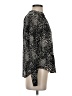 Joie 100% Viscose Animal Print Black Long Sleeve Blouse Size S - photo 4