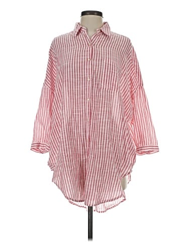 Holding Horses 3/4 Sleeve Button-Down Shirt (view 1)