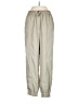 Zara 100% Polyester Solid Gray Casual Pants Size S - photo 1