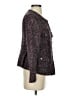 Club Monaco Tweed Purple Pink Blazer Size 4 - photo 4