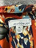 Allison Joy 100% Polyester Animal Print Brown Long Sleeve Blouse Size XL - photo 7