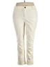 Talbots Solid Ivory Khakis Size 20w - photo 1