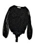 All in Favor 100% Polyester Stars Black Bodysuit Size M - photo 1