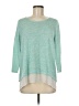 The Limited Teal 3/4 Sleeve Top Size M - photo 1