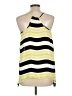 Studio Y 100% Polyester Yellow Sleeveless Blouse Size L - photo 2