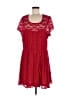 ASOS Curve Red Casual Dress Size 16 - photo 1