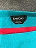 Bebe Color Block Teal Casual Skirt Size S - photo 4